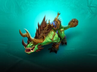 Dragonflight Verdant Armoredon Reittier-Carry