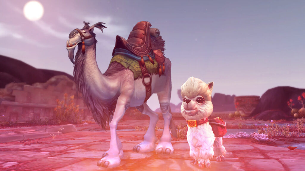 Patch 10.2 Twitch Drops: Alpaca Pet and Riding Camel