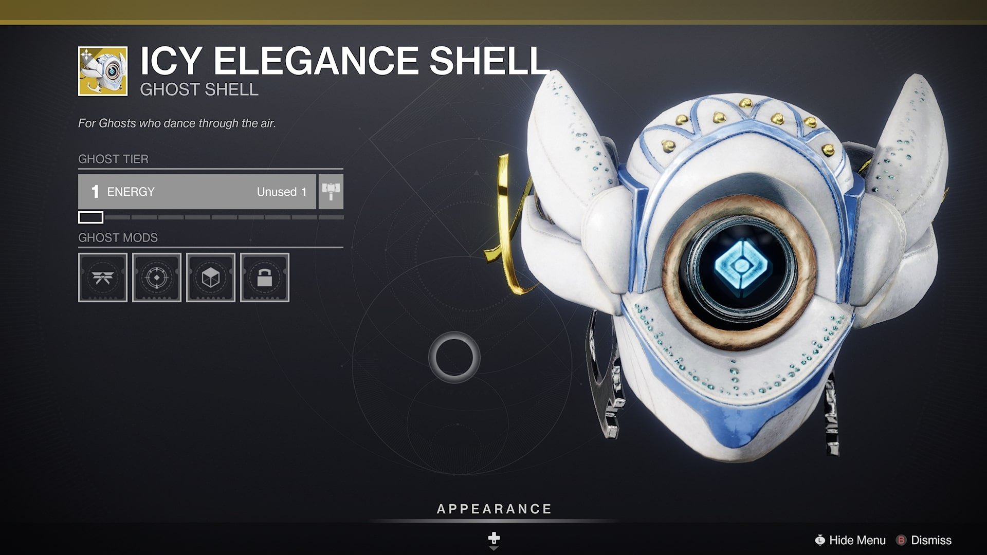 Icy Elegance Shell
