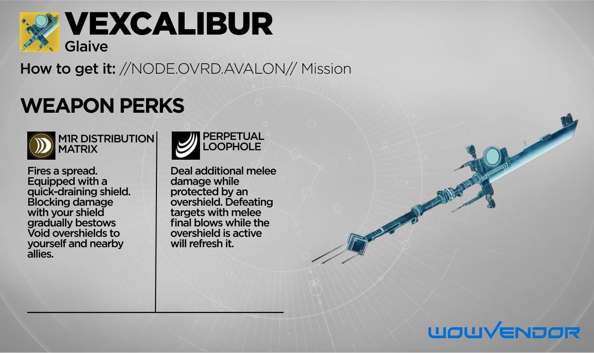 Vexcalibur Exotic