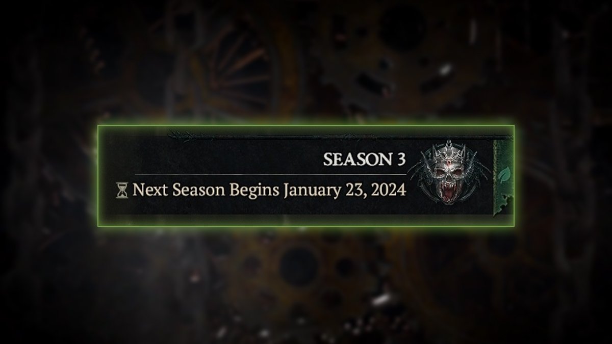 Diablo IV Season 3 Starts on Jan 23. Preview on Jan 16