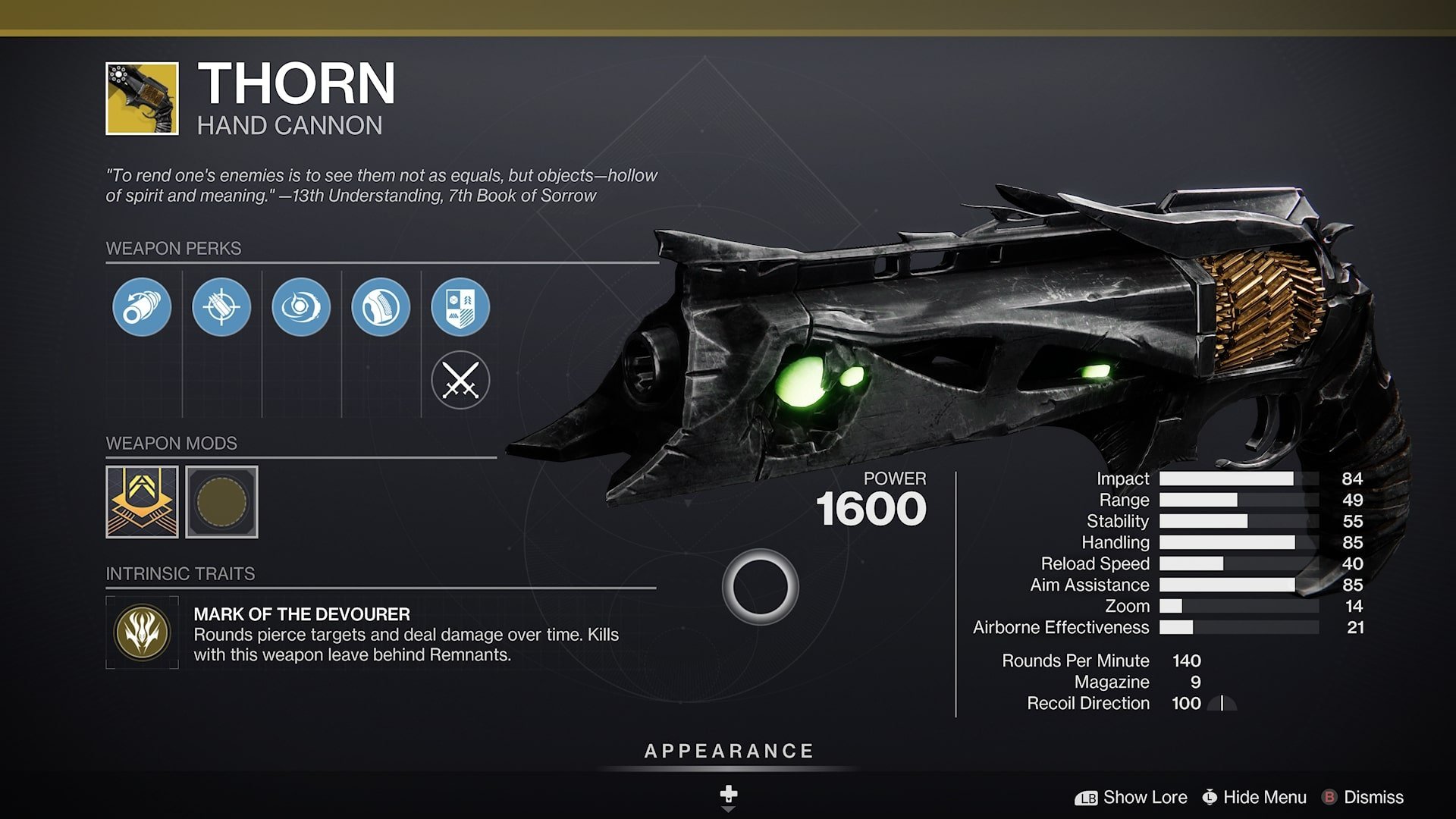 Thorn Exotic Archive
