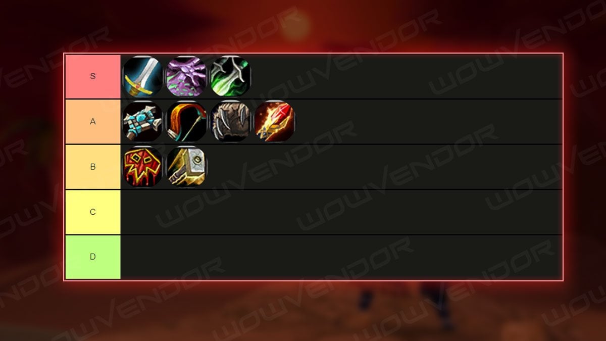 WoW Classic Season of Discovery class tier list Phase 2 Prediction 