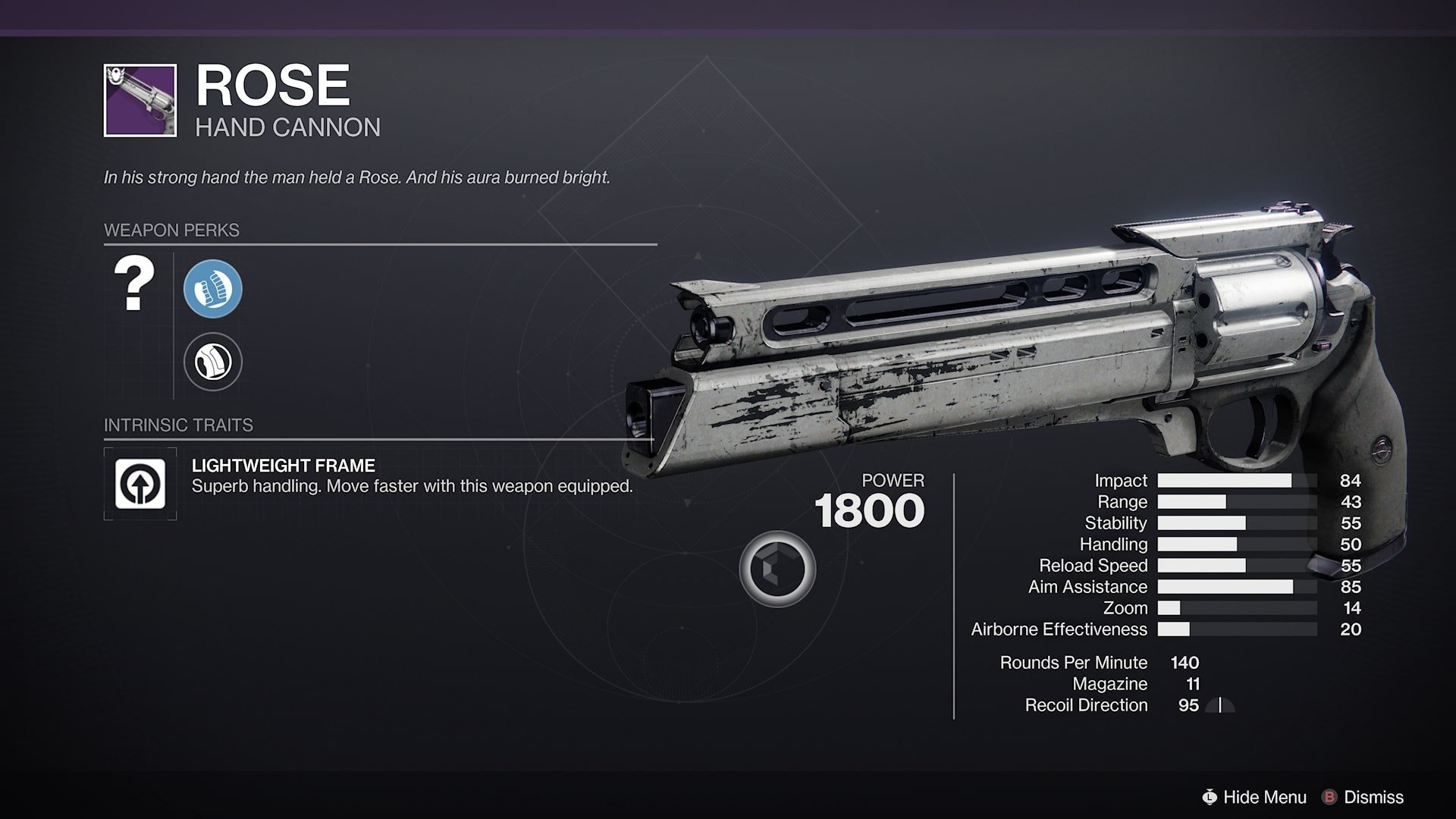 Rose Hand Cannon