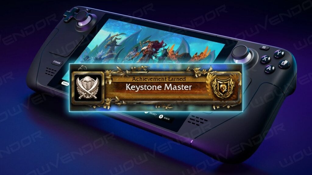 Player Earned Dragonflight Keystone Master on Steam Deck