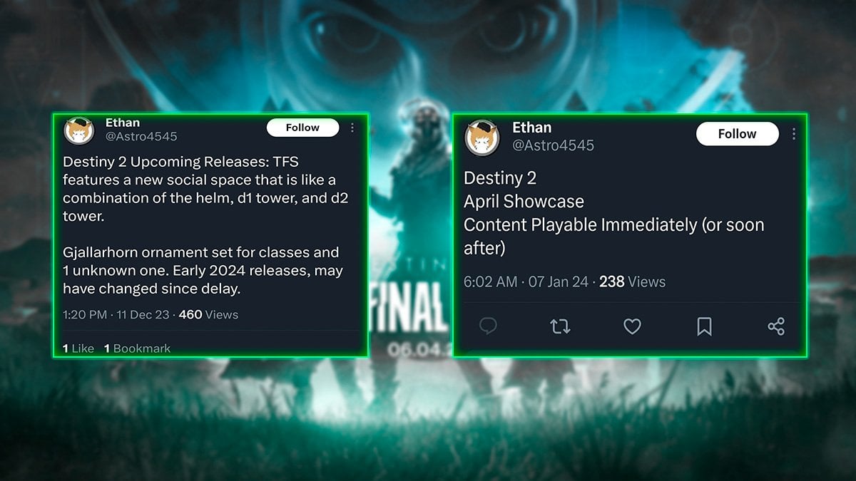 Destiny 2 Final Shape Leaks