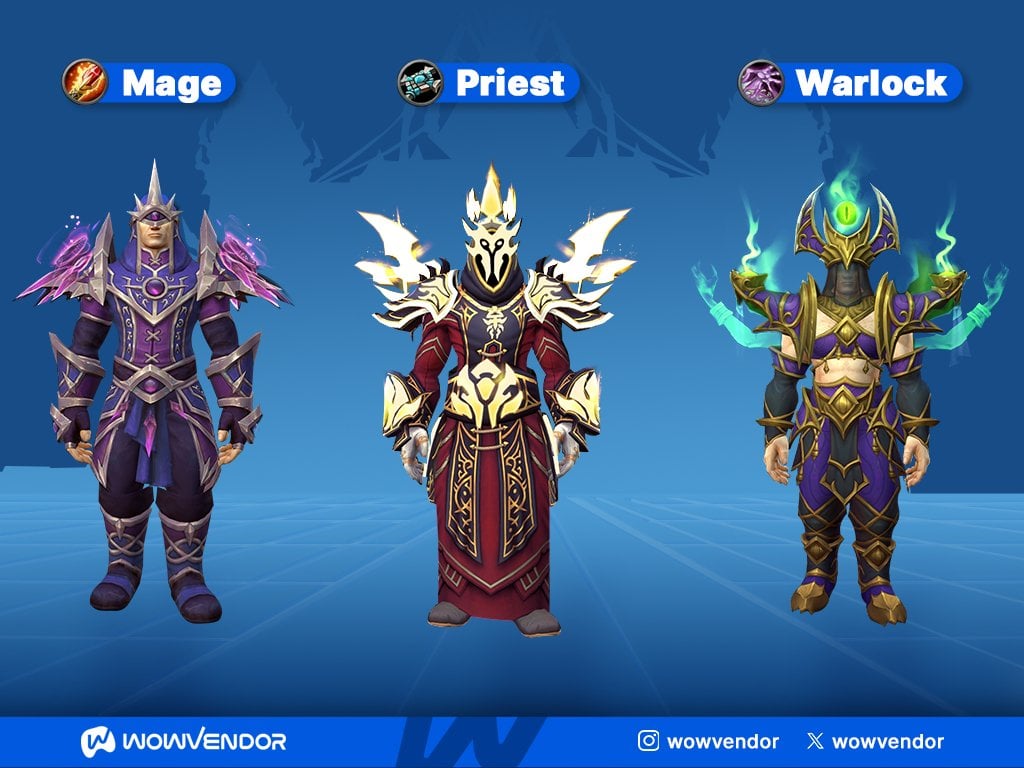 Nerub-ar Palace heroic cloth tier sets