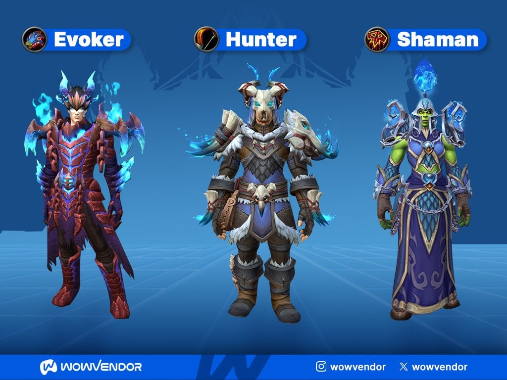 Nerub-ar Palace normal mail tier sets