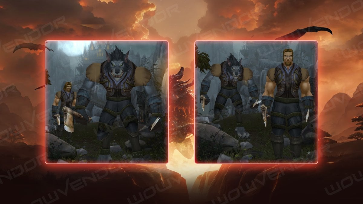 Cata Classic: Personalize Worgen and Human Forms Separately
