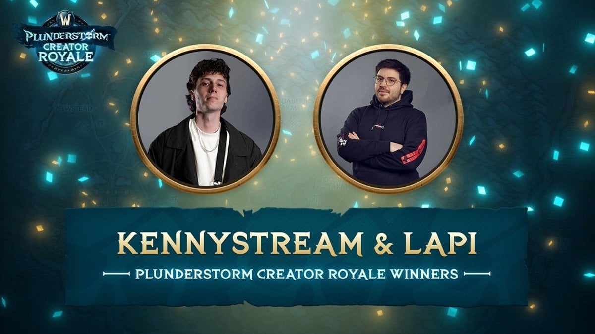 Plunderstorm Creator Royale Winners: KennyStream and LapiTV