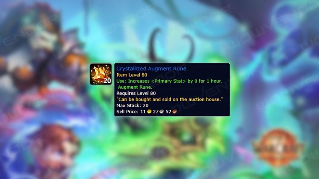 New Primary Stat Increasing Augment Rune for The War Within | WowVendor