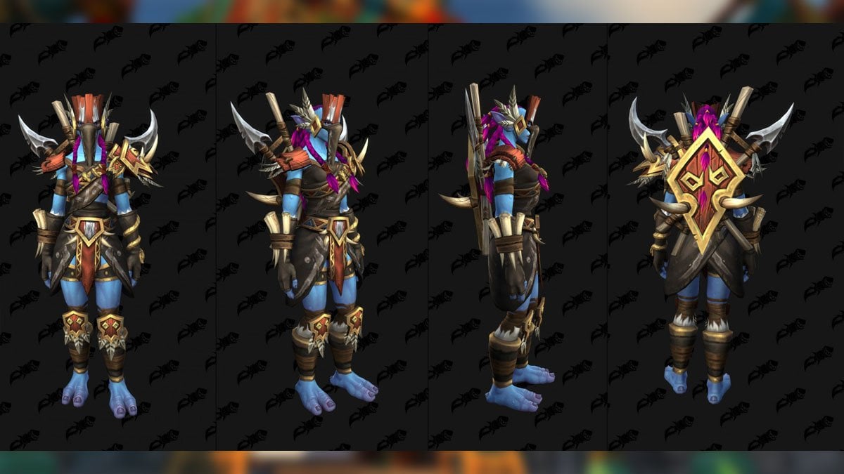 Patch 10.2.7: Draenei and Troll Heritage Armor Datamined