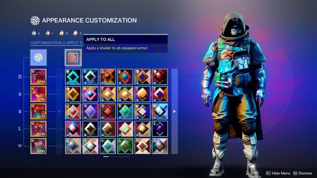 New Shader Icons and Exotic Armor Changes Are Revealed