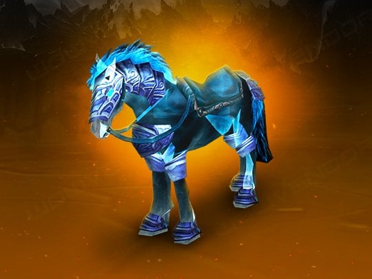Spectral Horse in armor