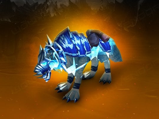 Spectral Wolf In Armor