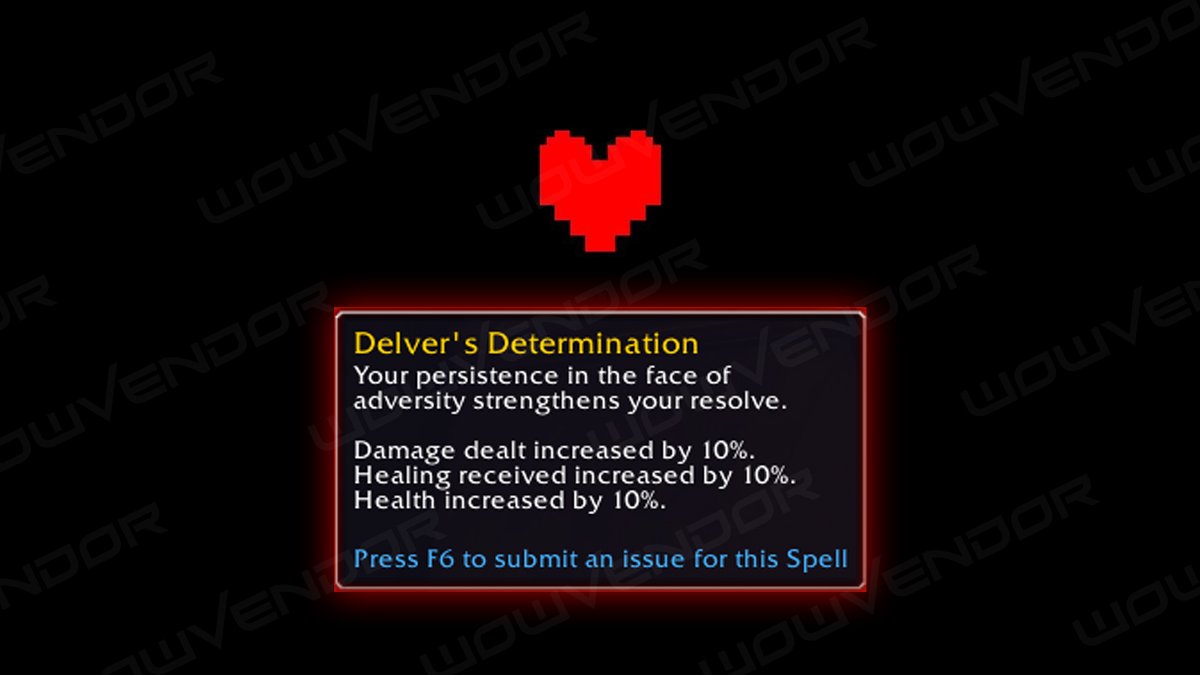 The War Within Delver's Determination: Undertale Easter Egg?