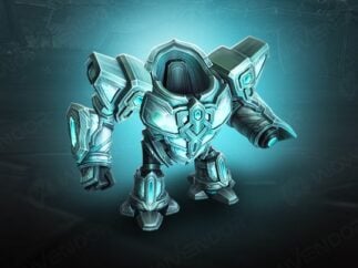 The War Within Keystone Master Season 1 mount - the Diamond Mechsuit