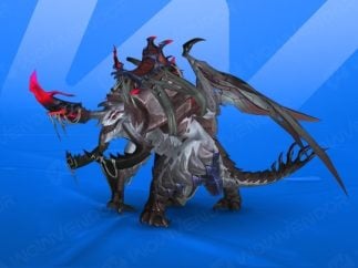 Mythic-only Queen Ansurek mount - the Ascendant Skyrazor