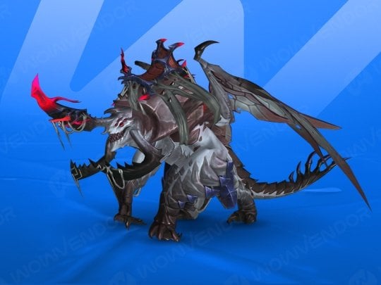 Mythic-only Queen Ansurek mount - the Ascendant Skyrazor