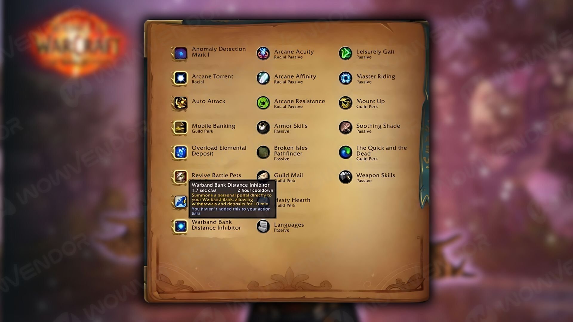 How to use Warband Bank in The War Within