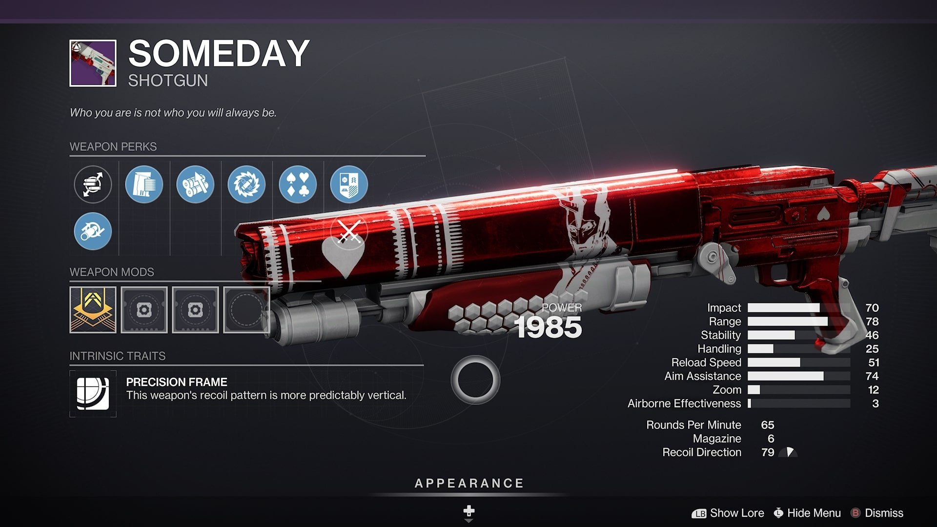 Someday craftable shotgun