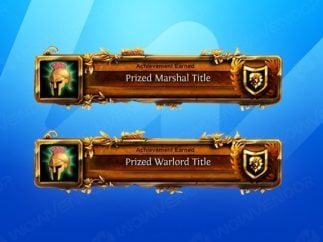 Buy WoW Prized Warlord/Marshal Title