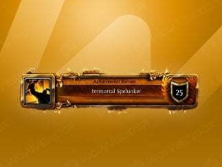 WoW Immortal Spelunker title boost