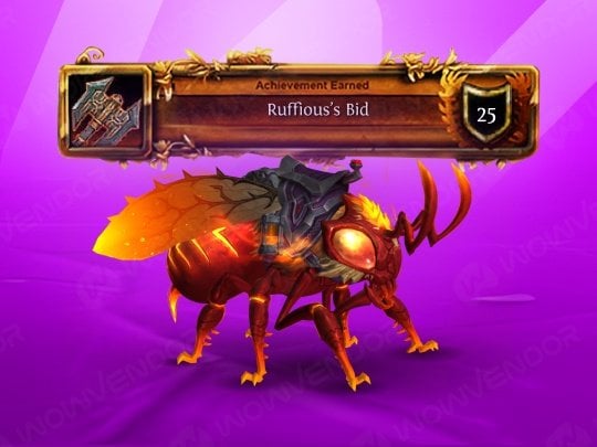 Buy WoW Ruffious's Bid achievement boost