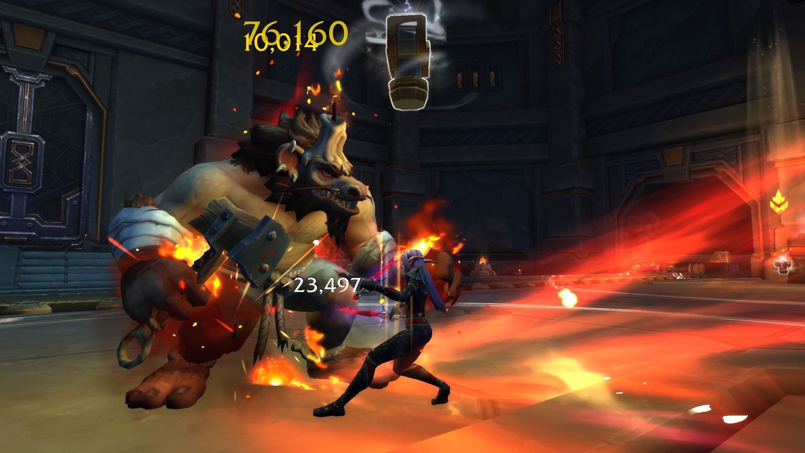 The Waterworks Elite cobold fight