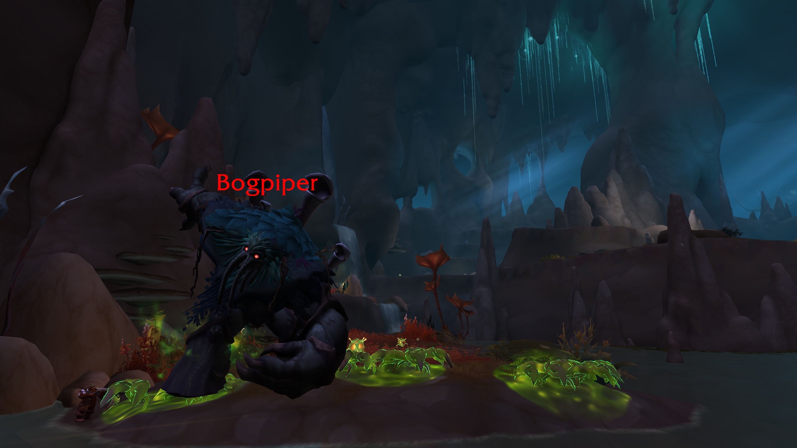 Mycomancer Cavern Final boss Bogpiper