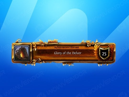 Buy Glory of the Delver achievement boost