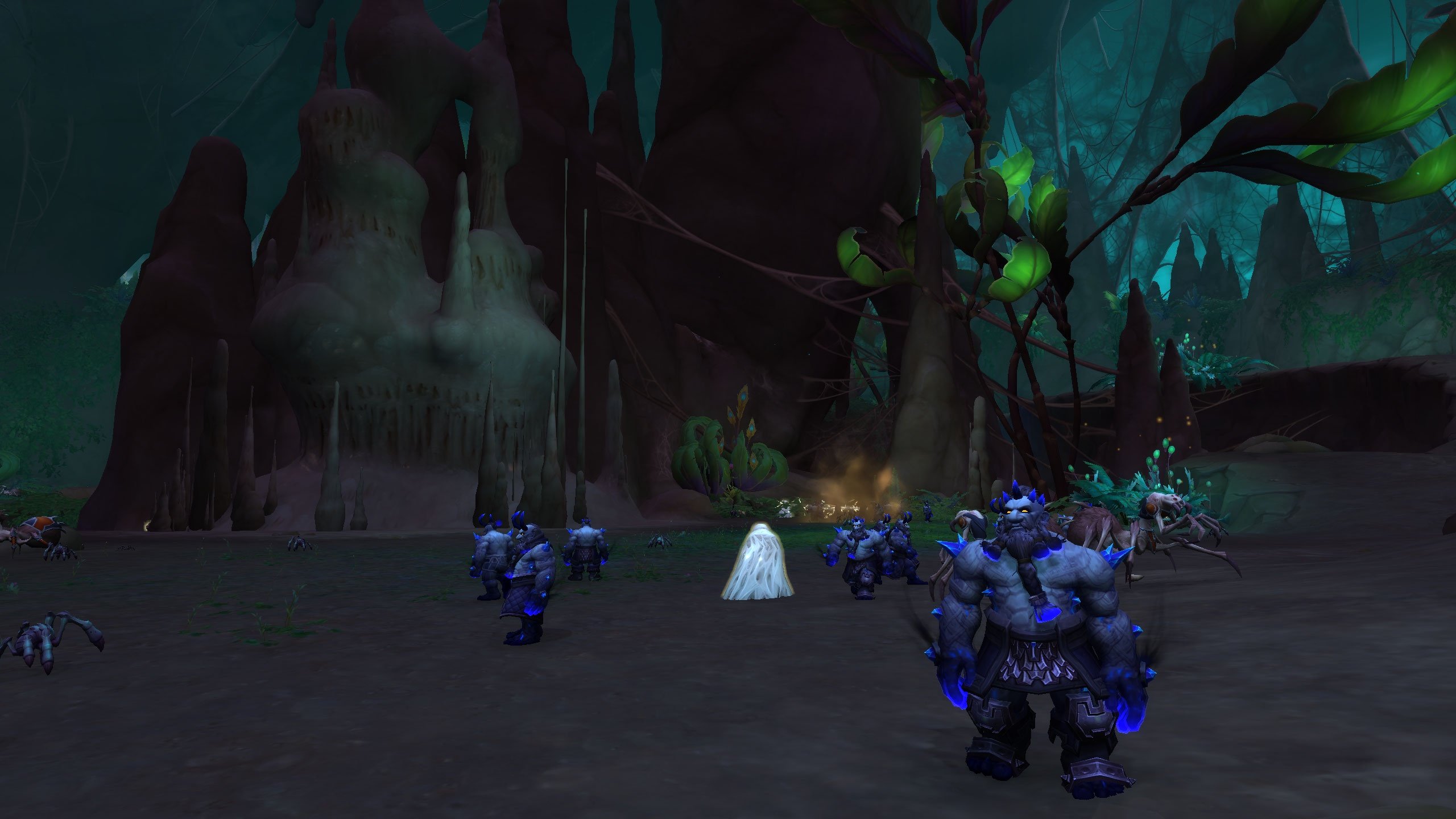 The Dread Pit Mobs and rescue of nerubian's prisoners