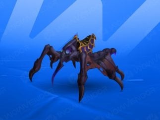 Glory of the Nerub-ar Raider mount - the Shadowed Swarmite