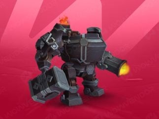 New Stonevault Mechsuit flying mount