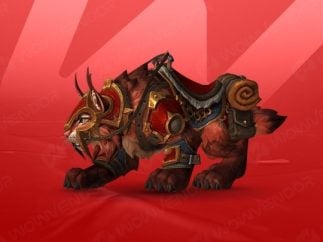Vermillion Imperial Lynx renown mount