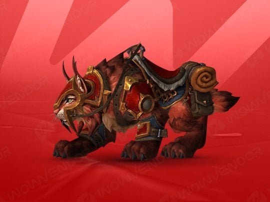 Vermillion Imperial Lynx renown mount