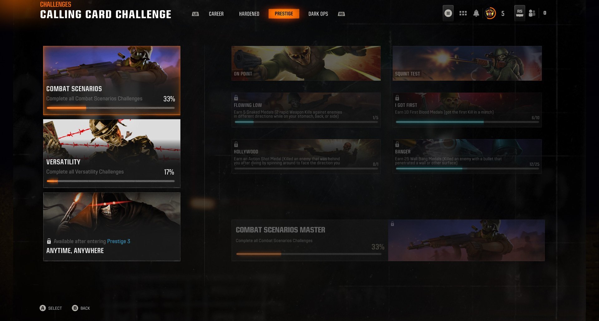 Call of Duty: Black Ops 6 Prestige system overview
