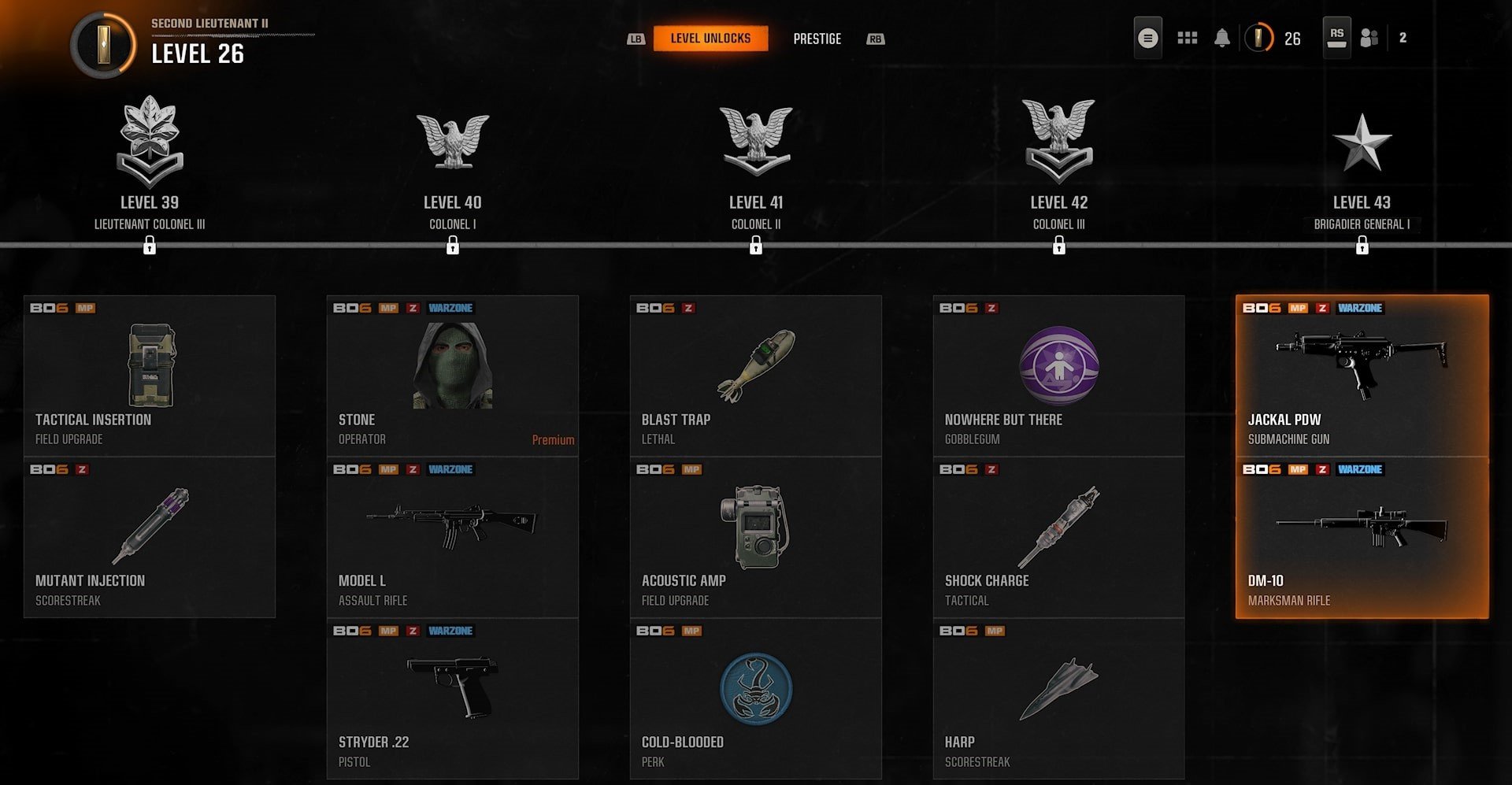 COD BO6 leveling boost