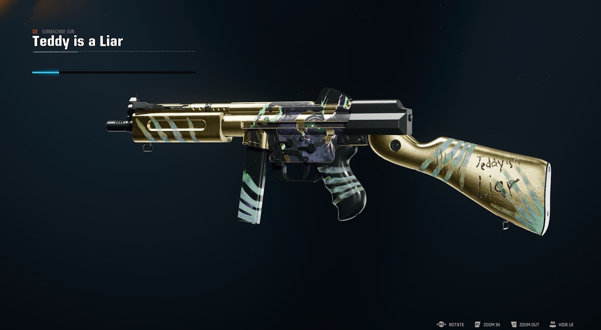 Call of Duty Gold camo boost