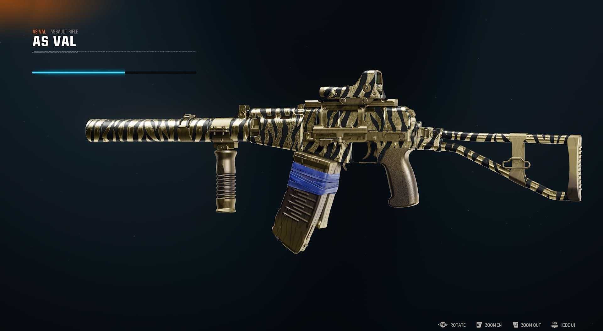 Warzone Gold Tiger camo unlock