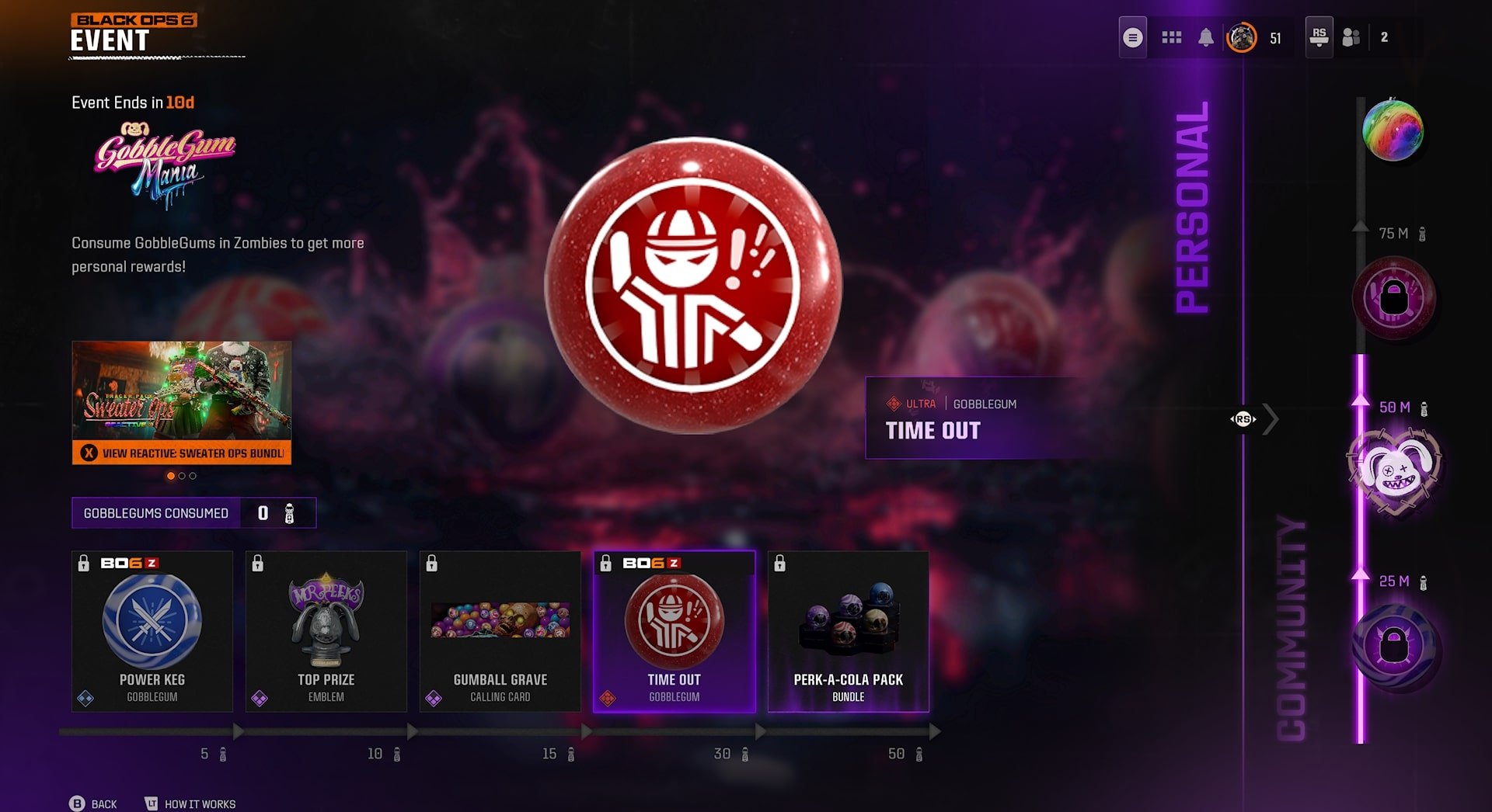 BO6 Gooblegum Mania boosting
