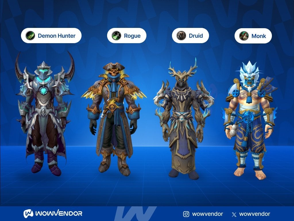 Liberation of Undermine Heroic difficulty leather sets