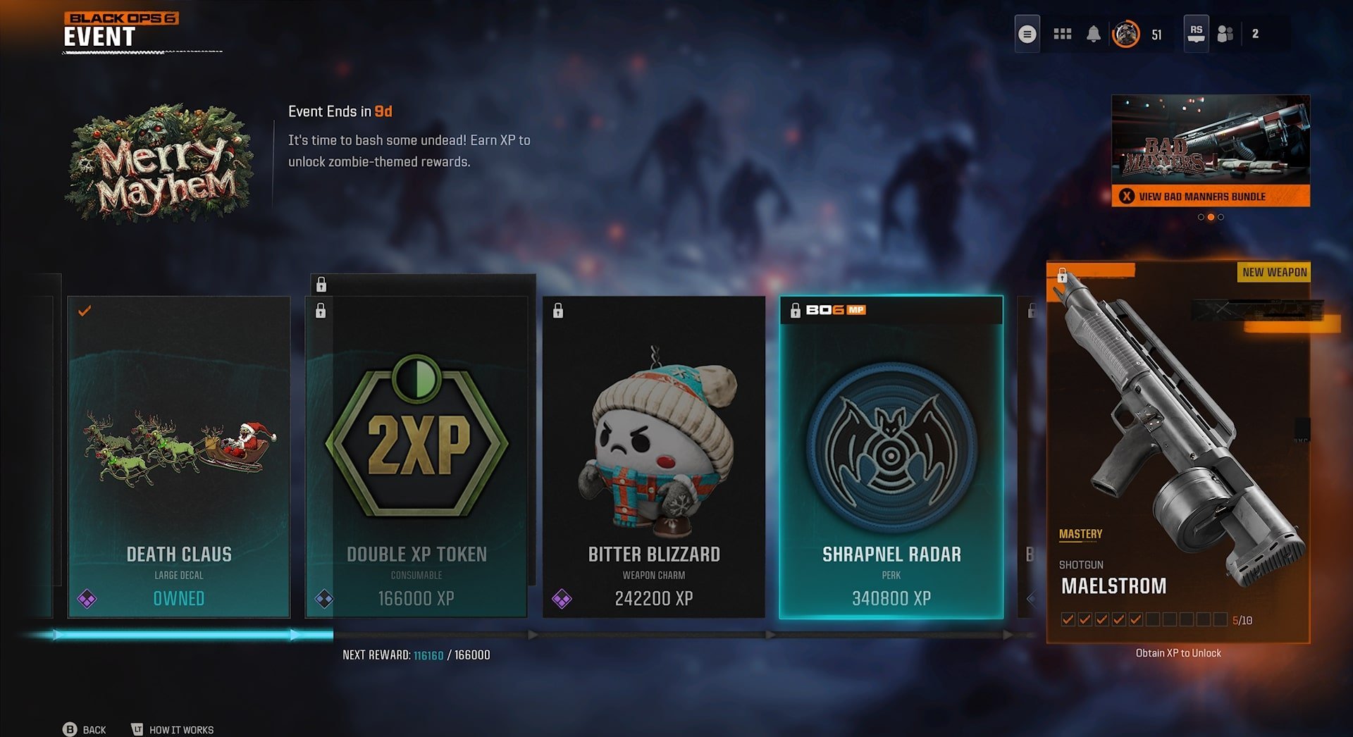Merry Mayhem event farming service