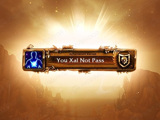 You Xal Not Pass achievement