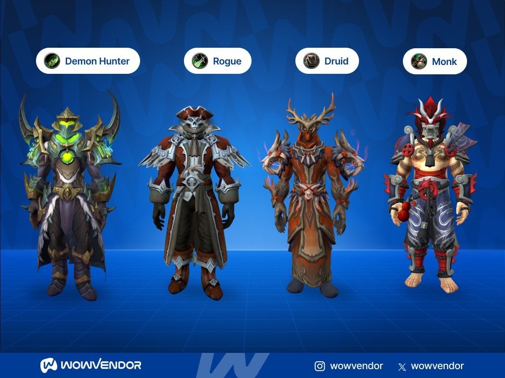 Liberation of Undermine Normal difficulty leather sets