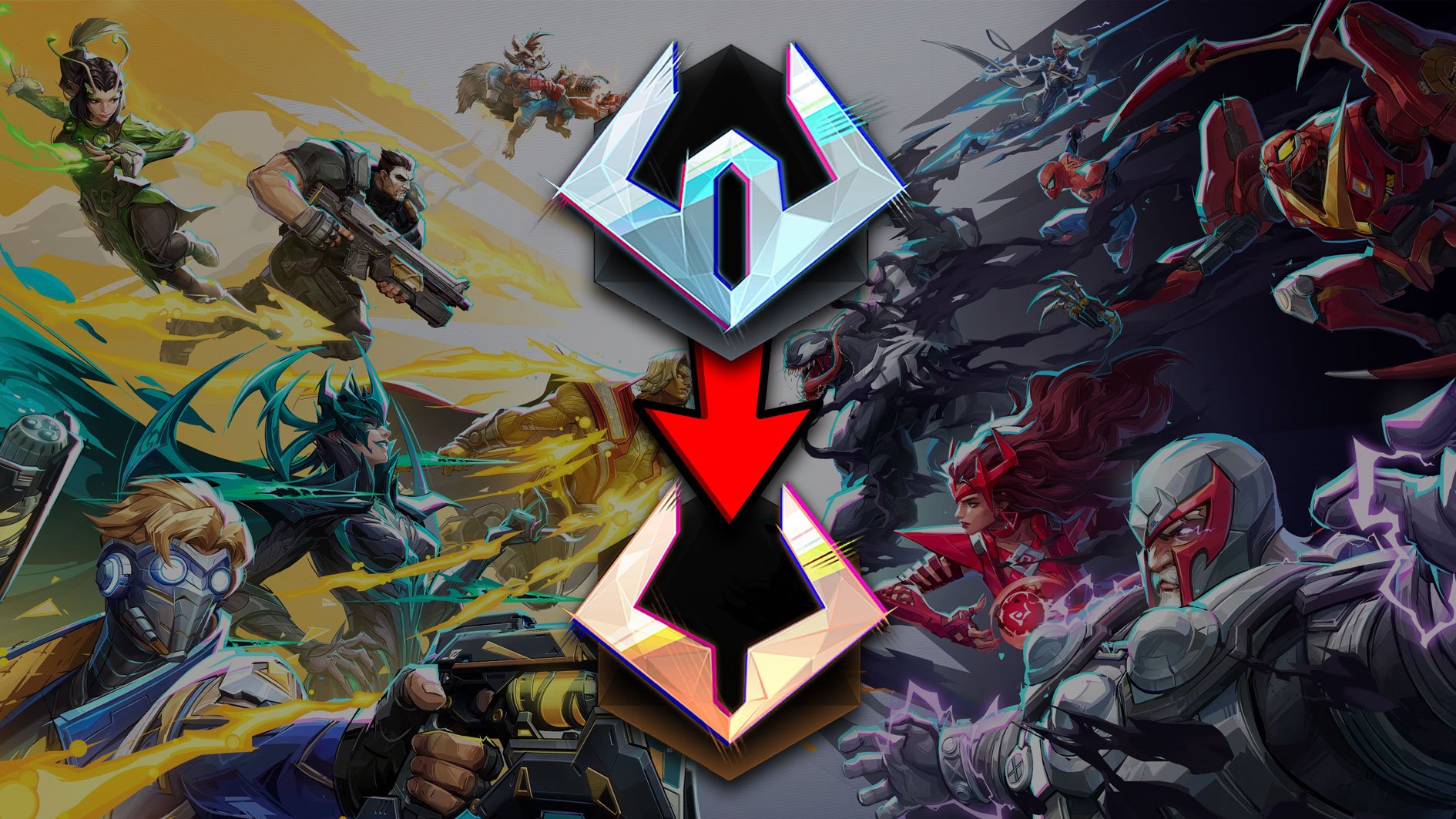 Marvel Rivals ranked Splits