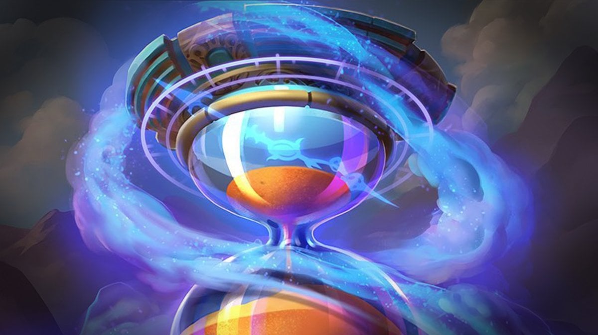 A large magical sandwatch