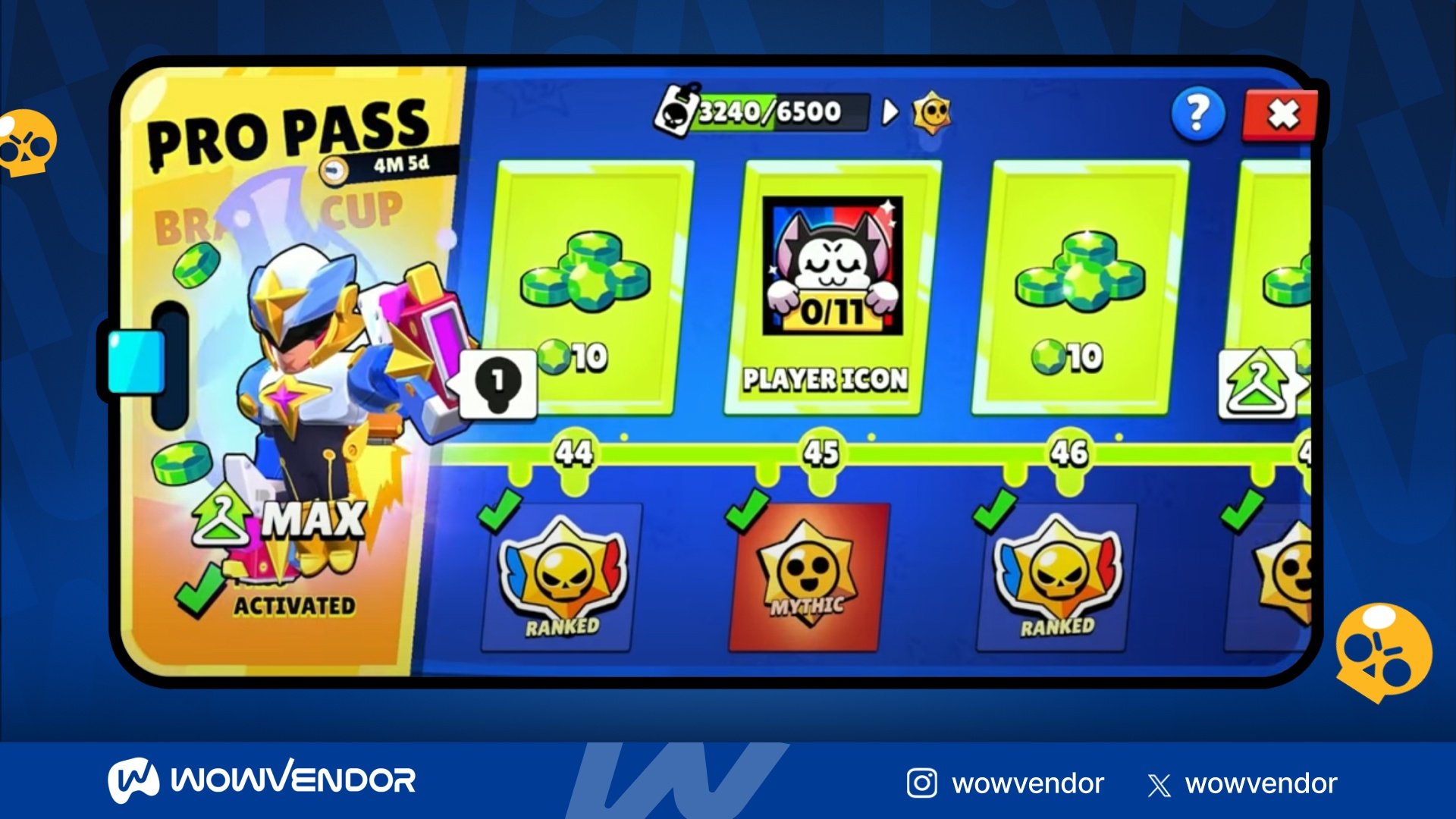 Brawl Stars Pro Pass boost in game