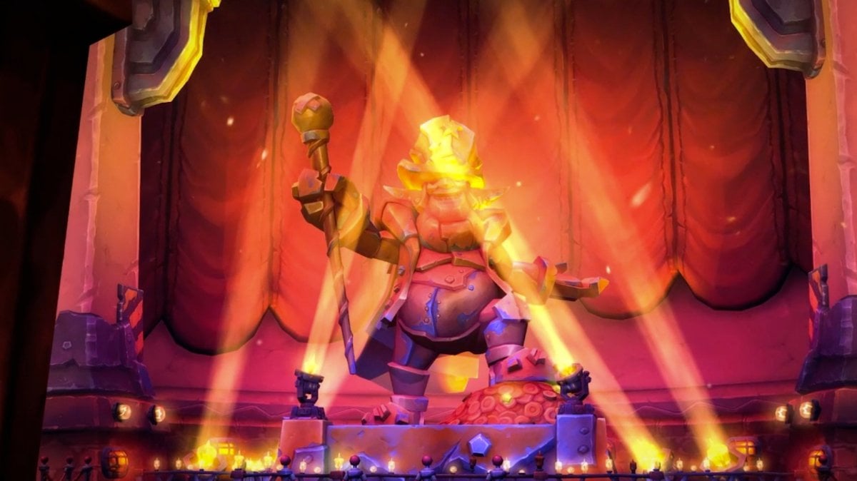 Liberation of Undermine, Gallywix statue
