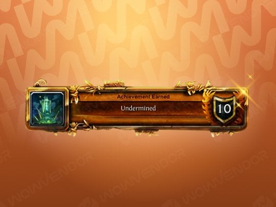 Patch 11.1 - Undermine(d) campaign